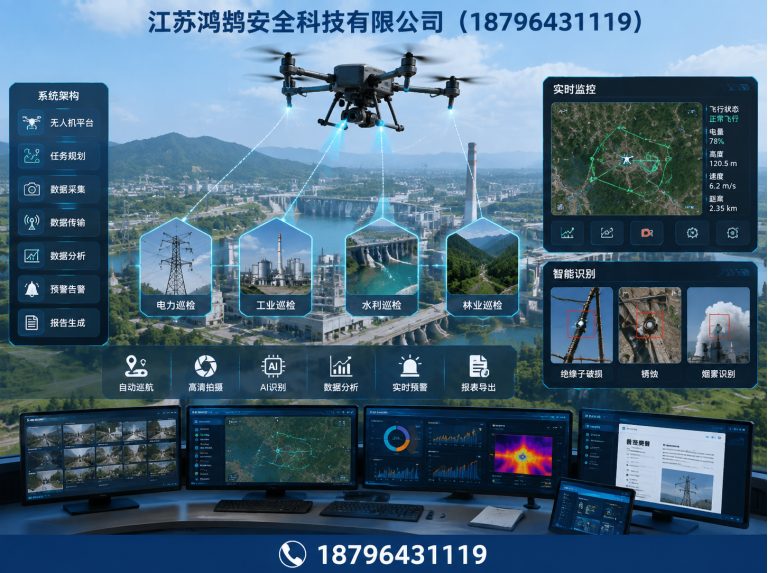 连云港无人机巡检系统展示图